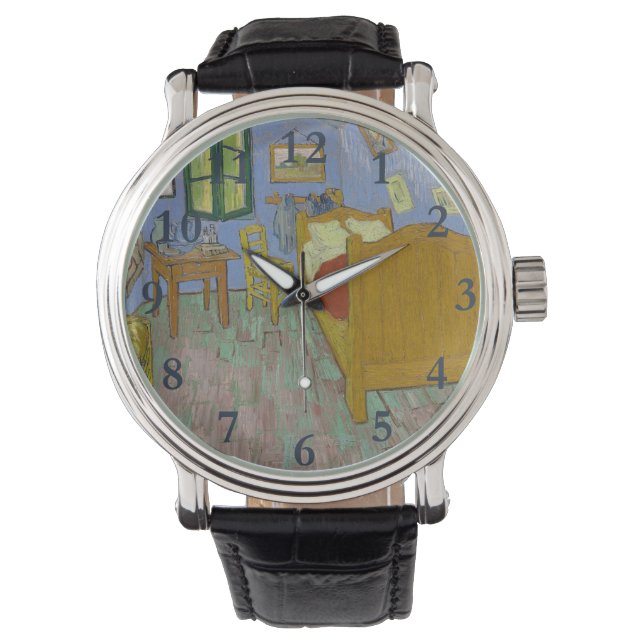Vincent Van Gogh Bedroom Painting Watch (Front)