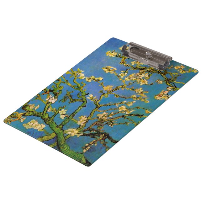 Vincent van Gogh - Blossoming Almond Tree Clipboard (Angled)