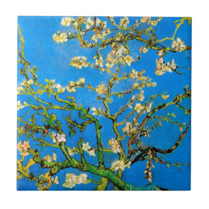 Vincent Van Gogh - Blossoming Almond Tree Fine Art Tile