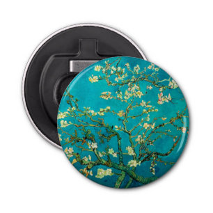 Vincent Van Gogh Blossoming Almond Tree Floral Art Bottle Opener
