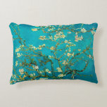 Vincent Van Gogh Blossoming Almond Tree Floral Art Decorative Cushion<br><div class="desc">Vincent Van Gogh Blossoming Almond Tree Vintage Floral Art Blossoming Almond Tree is an 1890 painting by Dutch post-impressionist artist Vincent van Gogh. Almond Blossoms is a group of several paintings made in 1888 and 1890 by Vincent van Gogh in Arles and Saint-Rémy, southern France of blossoming almond trees. Flowering...</div>