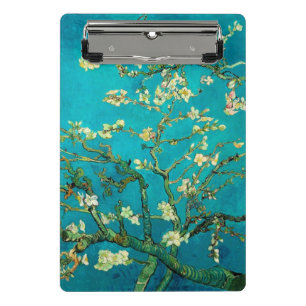 Vincent Van Gogh Blossoming Almond Tree Floral Art Mini Clipboard