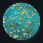 Vincent Van Gogh Blossoming Almond Tree Floral Art Paper Plate<br><div class="desc">Vincent Van Gogh Blossoming Almond Tree Vintage Floral Art Blossoming Almond Tree is an 1890 painting by Dutch post-impressionist artist Vincent van Gogh. Almond Blossoms is a group of several paintings made in 1888 and 1890 by Vincent van Gogh in Arles and Saint-Rémy, southern France of blossoming almond trees. Flowering...</div>