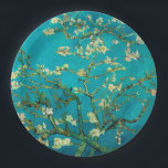 Vincent Van Gogh Blossoming Almond Tree Floral Art Paper Plate<br><div class="desc">Vincent Van Gogh Blossoming Almond Tree Vintage Floral Art Blossoming Almond Tree is an 1890 painting by Dutch post-impressionist artist Vincent van Gogh. Almond Blossoms is a group of several paintings made in 1888 and 1890 by Vincent van Gogh in Arles and Saint-Rémy, southern France of blossoming almond trees. Flowering...</div>