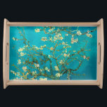 Vincent Van Gogh Blossoming Almond Tree Floral Art Serving Tray<br><div class="desc">Vincent Van Gogh Blossoming Almond Tree Vintage Floral Art Blossoming Almond Tree is an 1890 painting by Dutch post-impressionist artist Vincent van Gogh. Almond Blossoms is a group of several paintings made in 1888 and 1890 by Vincent van Gogh in Arles and Saint-Rémy, southern France of blossoming almond trees. Flowering...</div>