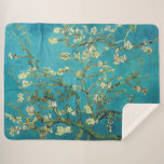 Vincent Van Gogh Blossoming Almond Tree Floral Art Sherpa Blanket<br><div class="desc">Vincent Van Gogh Blossoming Almond Tree Vintage Floral Art Blossoming Almond Tree is an 1890 painting by Dutch post-impressionist artist Vincent van Gogh. Almond Blossoms is a group of several paintings made in 1888 and 1890 by Vincent van Gogh in Arles and Saint-Remy, southern France of blossoming almond trees. Flowering...</div>