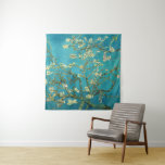 Vincent Van Gogh Blossoming Almond Tree Floral Art Tapestry<br><div class="desc">Vincent Van Gogh Blossoming Almond Tree Vintage Floral Art Blossoming Almond Tree is an 1890 painting by Dutch post-impressionist artist Vincent van Gogh. Almond Blossoms is a group of several paintings made in 1888 and 1890 by Vincent van Gogh in Arles and Saint-Remy, southern France of blossoming almond trees. Flowering...</div>