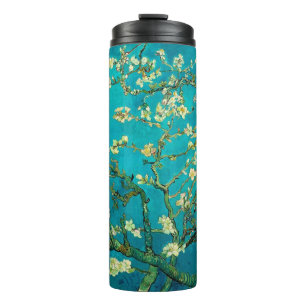 Vincent Van Gogh Blossoming Almond Tree Floral Art Thermal Tumbler