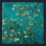 Vincent Van Gogh Blossoming Almond Tree Floral Art Trivet<br><div class="desc">Vincent Van Gogh Blossoming Almond Tree Vintage Floral Art Blossoming Almond Tree is an 1890 painting by Dutch post-impressionist artist Vincent van Gogh. Almond Blossoms is a group of several paintings made in 1888 and 1890 by Vincent van Gogh in Arles and Saint-Rémy, southern France of blossoming almond trees. Flowering...</div>