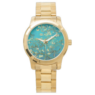 Vincent Van Gogh Blossoming Almond Tree Floral Art Watch