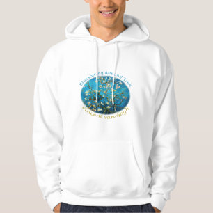 Vincent van Gogh, Blossoming Almond Tree Hoodie