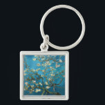 Vincent van Gogh, Blossoming Almond Tree Key Ring<br><div class="desc">Vincent van Gogh,  Blossoming Almond Tree</div>