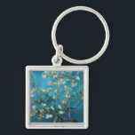 Vincent van Gogh, Blossoming Almond Tree Key Ring<br><div class="desc">Vincent van Gogh,  Blossoming Almond Tree</div>