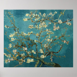 Vincent Van Gogh - Blossoming Almond Tree Poster