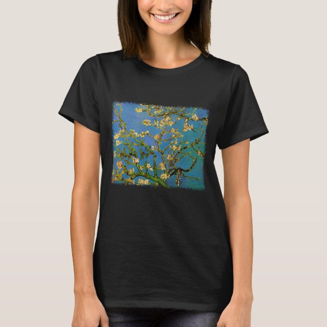 Vincent van Gogh - Blossoming Almond Tree T-Shirt (Front)