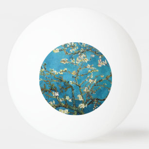 Vincent van Gogh, Blossoming Almond Tree. Vintage Ping Pong Ball