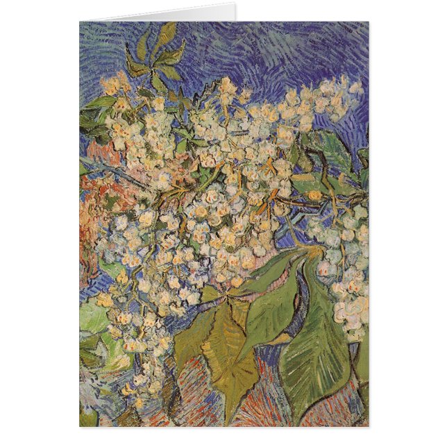 Vincent van Gogh - Blossoming Chestnut Branches (Front)