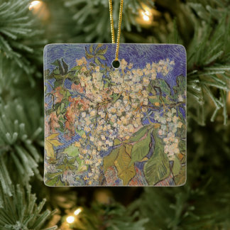 Vincent van Gogh - Blossoming Chestnut Branches Ceramic Ornament