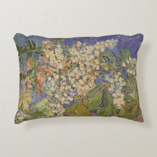 Vincent van Gogh - Blossoming Chestnut Branches Decorative Cushion