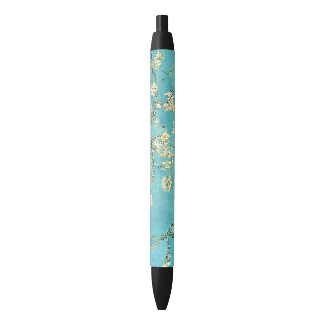 Vincent van Gogh Blossomong Almond Tree      Black Ink Pen (Front Vertical)