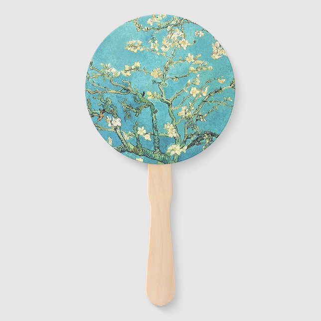 Vincent van Gogh Blossomong Almond Tree      Hand Fan (Front)