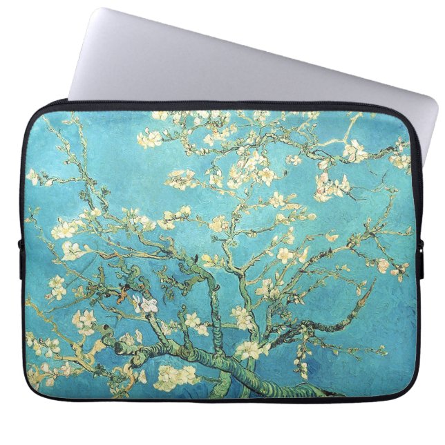 Vincent van Gogh Blossomong Almond Tree   Laptop Sleeve (Front)