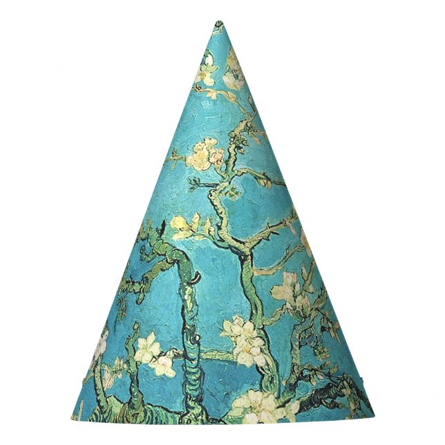 Vincent van Gogh Blossomong Almond Tree Party Hat (Front)