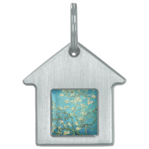 Vincent van Gogh Blossomong Almond Tree     Pet ID Tag