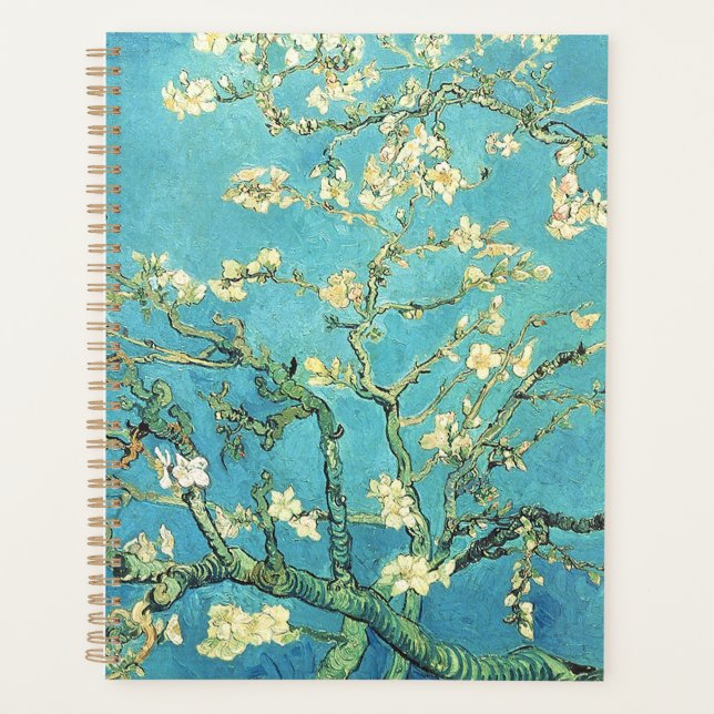 Vincent van Gogh Blossomong Almond Tree   Planner (Front)