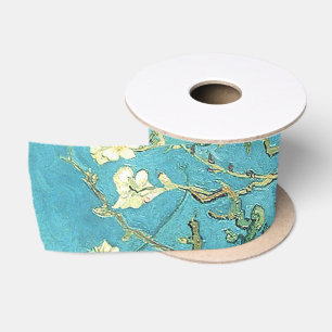 Vincent van Gogh Blossomong Almond Tree     Satin Ribbon
