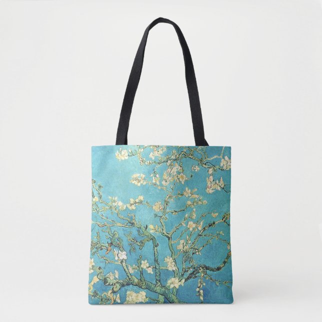 Vincent van Gogh Blossomong Almond Tree      Tote Bag (Front)