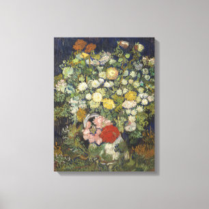 Vincent Van Gogh   Bouquet of Flowers in a Vase Canvas Print