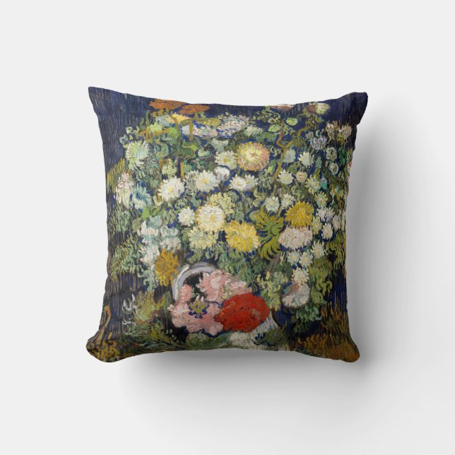 Vincent van Gogh - Bouquet of Flowers in a Vase Cushion (Front)