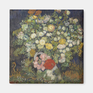 Vincent Van Gogh Bouquet of Flowers in a Vase Magnet