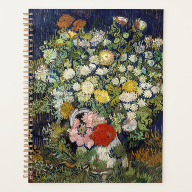 Vincent van Gogh - Bouquet of Flowers in a Vase Planner (Front)
