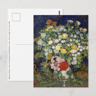 Vincent van Gogh - Bouquet of Flowers in a Vase Postcard