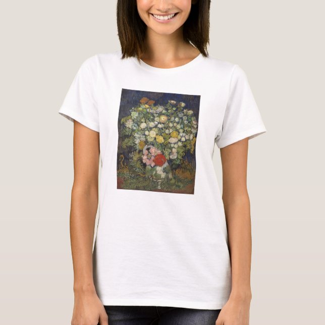 Vincent Van Gogh | Bouquet of Flowers in a Vase T-Shirt (Front)
