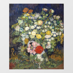 Vincent van Gogh - Bouquet of Flowers in a Vase  Window Cling