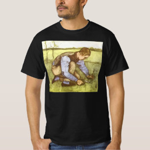 Vincent van Gogh - Boy Cutting Grass with Sickle T-Shirt