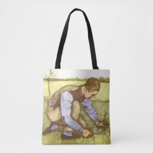 Vincent van Gogh - Boy Cutting Grass with Sickle Tote Bag