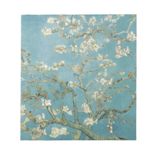 Vincent Van Gogh Branches of Almond Tree Notepad