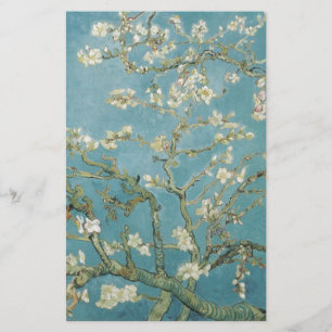 Vincent Van Gogh Branches of Almond Tree Stationery
