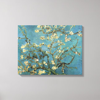 Vincent van Gogh Branches with Almond Blossom Canvas Print