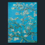 Vincent Van Gogh - Branches with Almond Blossom Poster<br><div class="desc">Vincent Van Gogh - Branches with Almond Blossom,  1890. Famous art painting.</div>