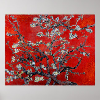Vincent van Gogh ~ Branches With Almond Blossom Poster