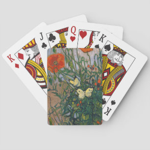 Vincent van Gogh - Butterflies and Poppies Playing Cards