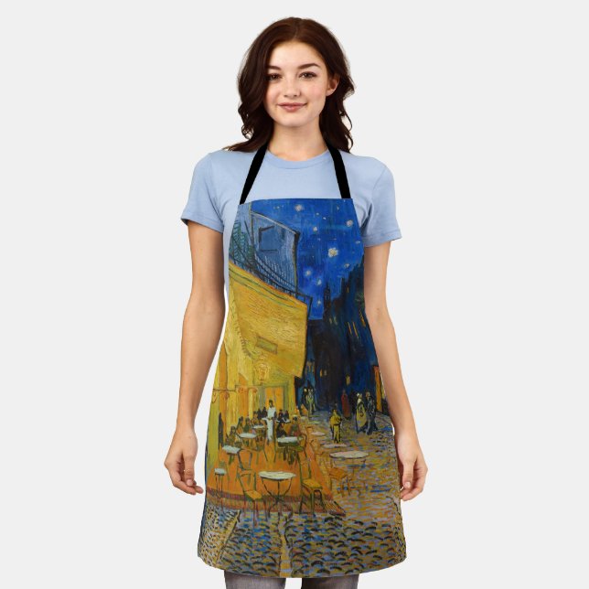 Vincent van Gogh - Cafe Terrace at Night Apron (Worn)