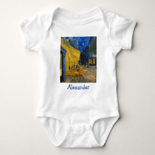 Vincent van Gogh - Cafe Terrace at Night Baby Bodysuit
