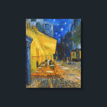 Vincent van Gogh - Cafe Terrace at Night Canvas Print<br><div class="desc">Cafe Terrace on the Place du Forum at Night - Vincent van Gogh,  1888</div>
