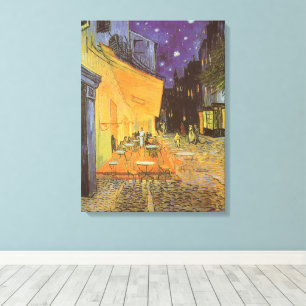 Vincent van Gogh - Cafe Terrace at Night Canvas Print